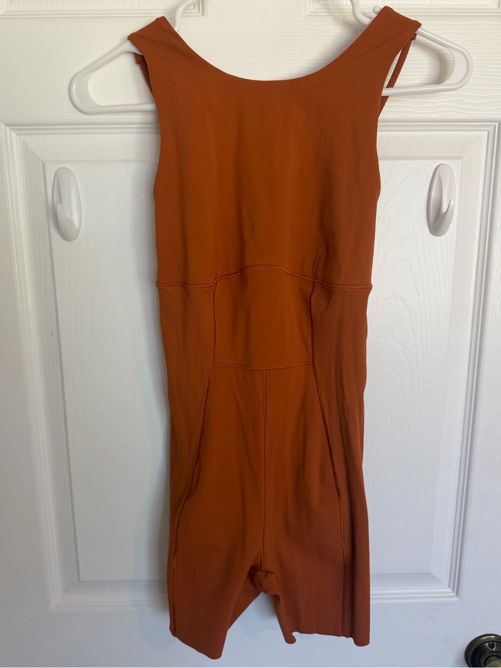 NWT Nike Yoga Dri-FIT Orange Romper